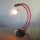 Paire de lampes style Memphis made in Italy 1980