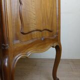 Louis XV Baroque scriban chest of drawers in solid wood, 20th century