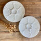 4 porcelain oyster plates Bareuther Bavaria