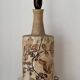 Vintage stoneware table lamp by Bodil Marie Nielsen, 1970s