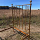 Antique brass bed with bars – Napoleon III style