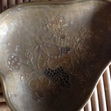 Empty brass pear pocket