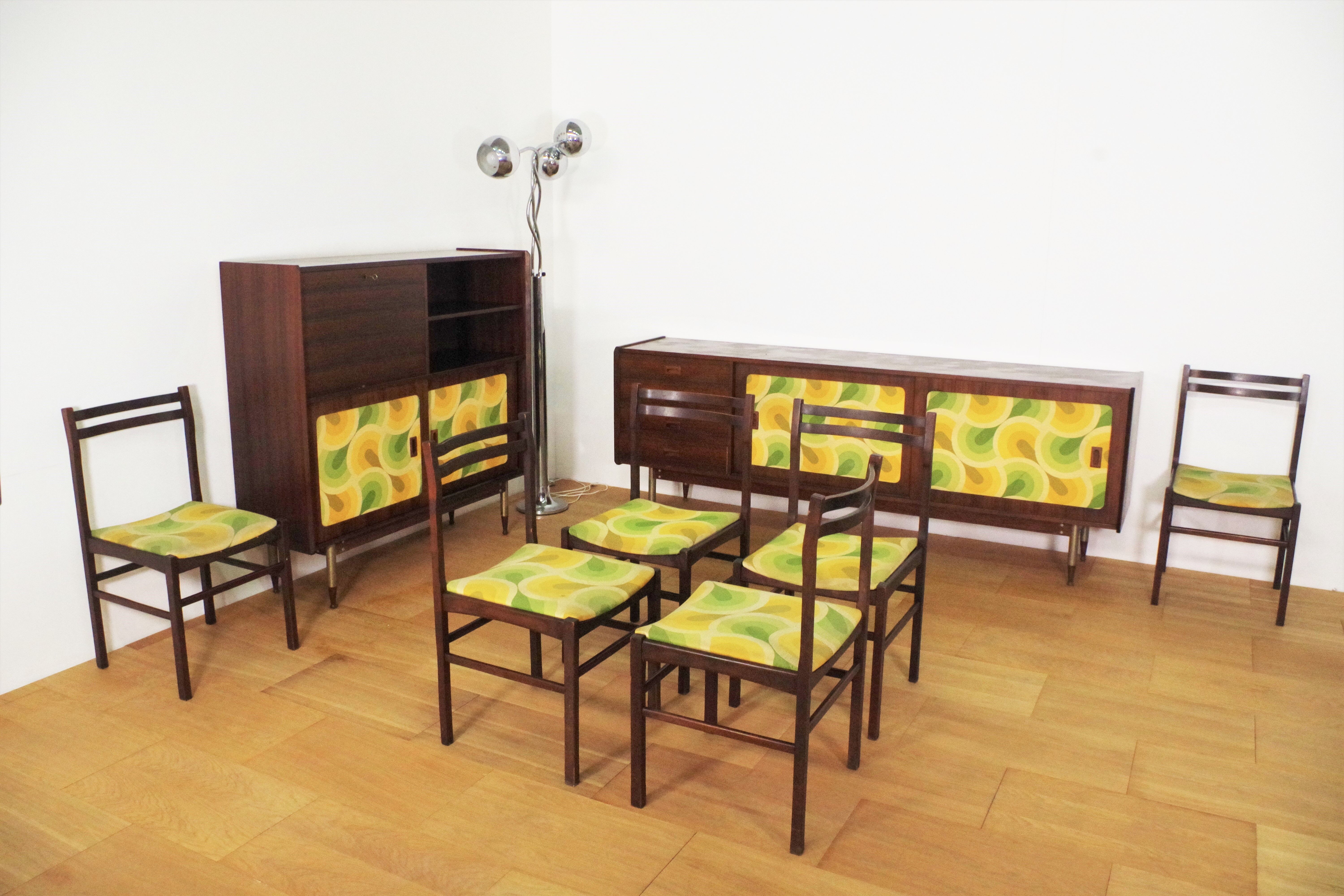 Sideboards in teak, 1960
