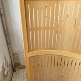 Large curved beech screen from the 80s
