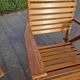Set of 4 vintage folding armchairs