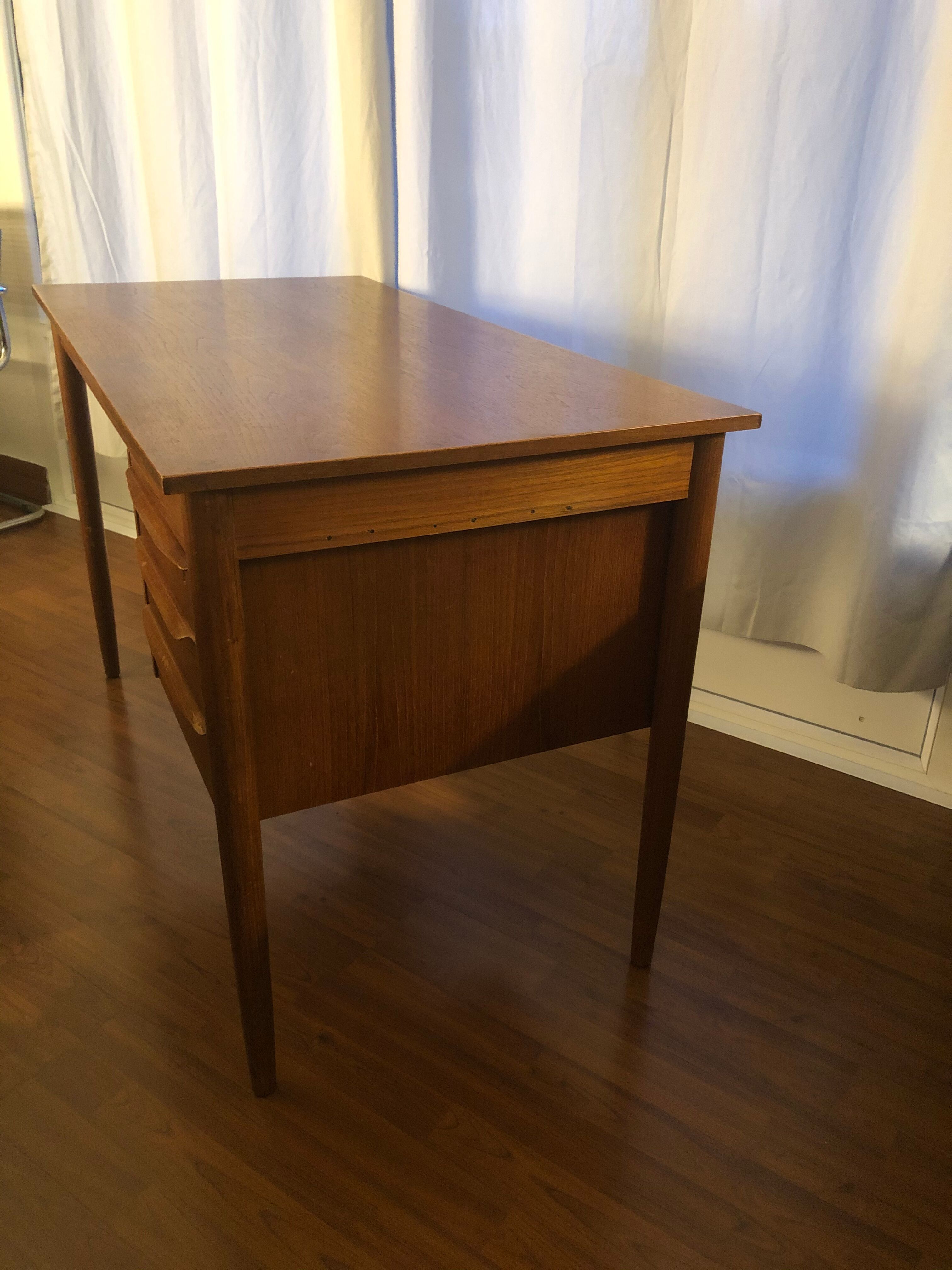 Danish teak desk