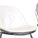 Set of 4 “Pascale” wire chairs designed by Gastone Rinaldi for Thema