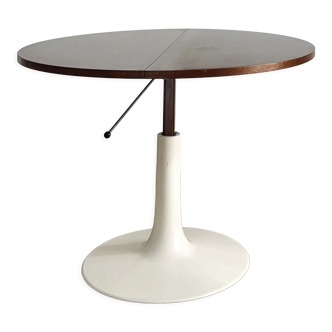 Adjustable tulip foot table