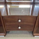 Art Deco wardrobe-dressing table stamped RINCK 115 Faubourg St Antoine Paris