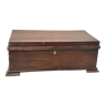 Old exotic wood chest from Ghana