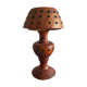 Olive wood lamp