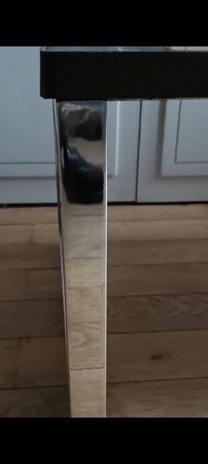 Belarti chrome ceramic coffee table