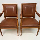 Pair armchairs style Empire