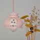 Pink vintage stroller