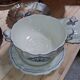 Covered soup tureen and its stand in Gien earthenware –