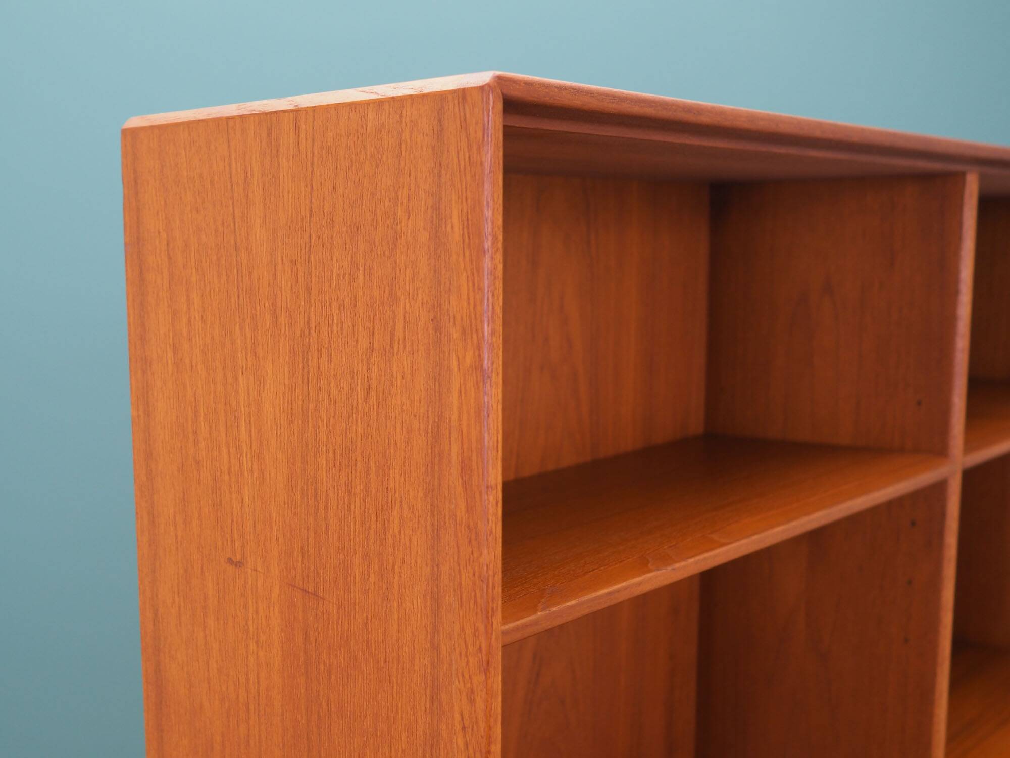 Teak bookcase, Scandinavian design, 1960s, designer: Bertil Fridhagen, prod