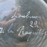 Bottle of bistro Loubinoux Paris, period 1900