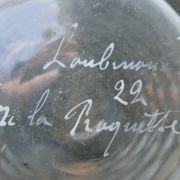 Bouteille de bistrot Loubinoux Paris, époque 1900