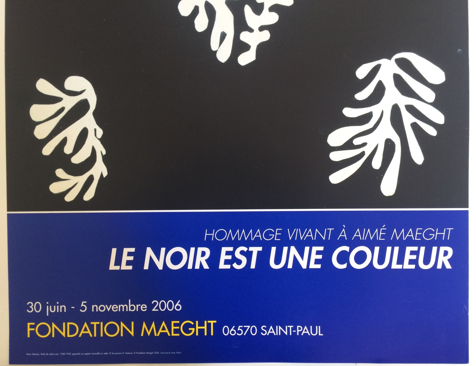 Original exhibition poster