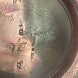 Tin foot kerosene lamp