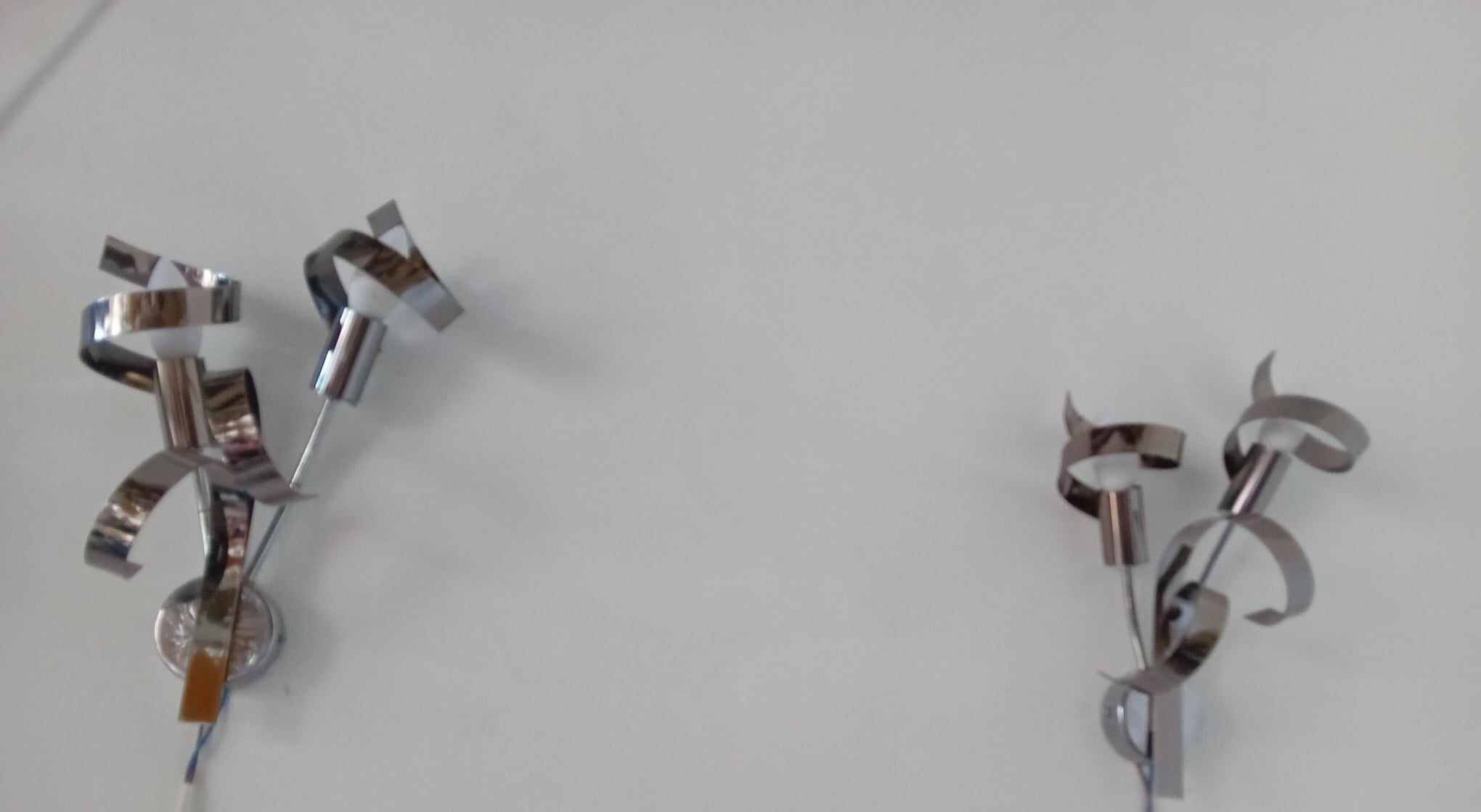 Set of 2 wall lights + 1 pendant light