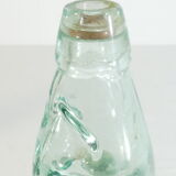 Old bottle of lemonade a ball glass Soulie in Confolens in charente