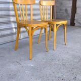 Pair of Baumann bistro chairs