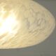 Vintage Murano Glass Sconce Lamp / Unique Light Fixture / Semi Flush Mount