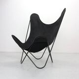 BKF Butterfly Chair by Jorge Hardoy-Ferrari for Knoll, 1960s incl. Sheepskin