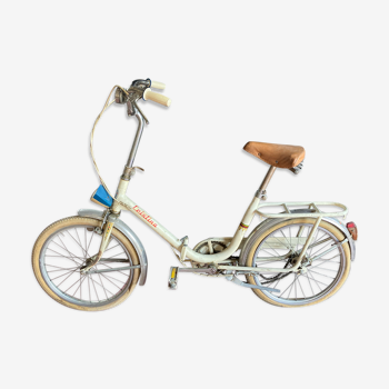 Velo d'enfant pliable cicli moto gitan blanc vintage annees 70