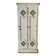 Old factory lacquered pine locker from early 20th century France.