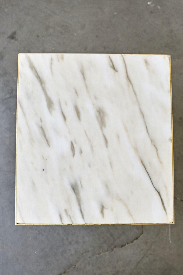 Small coffee table marble