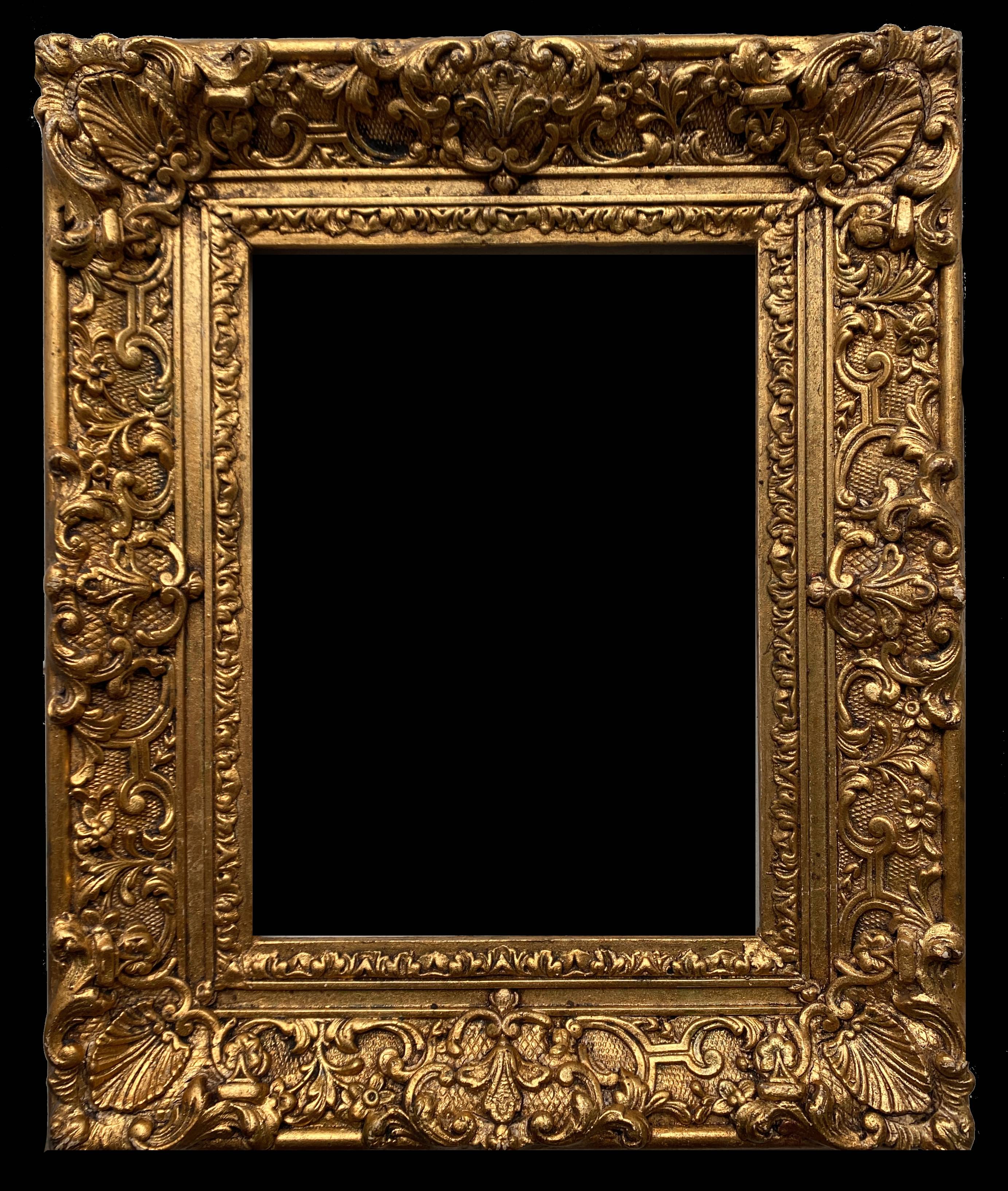 Frame XIX° century Louis XIV style gilded stucco Antique Frame