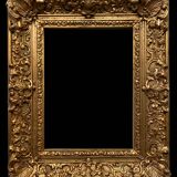 Frame XIX° century Louis XIV style gilded stucco Antique Frame