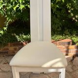 White designer chair