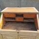 Writing furniture, craft furniture, solid oak, 19th century era