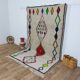 Handmade wool Berber rug 260x160cm