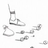 Illustration " Pointer " A4