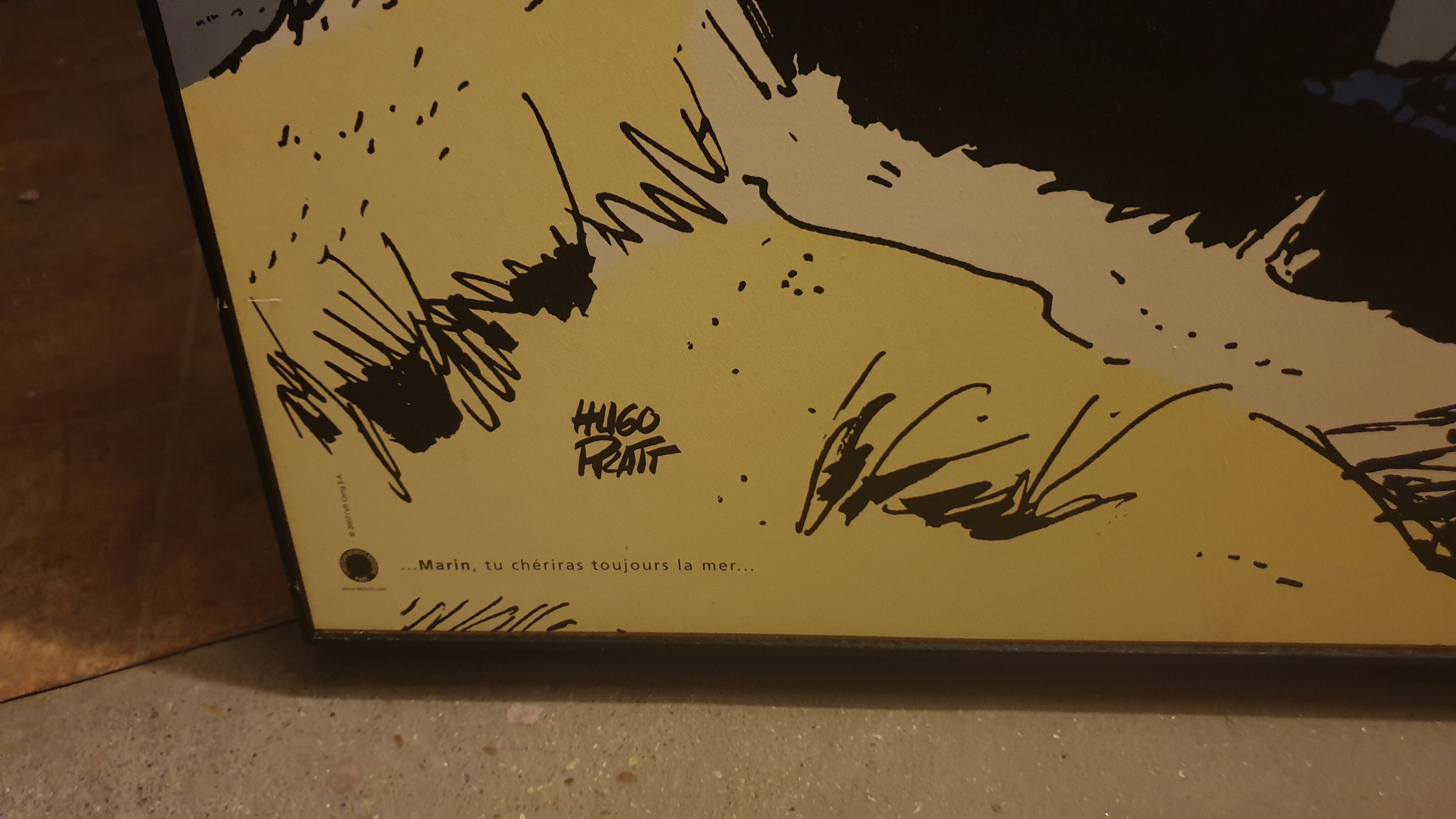 Illustration Corto Maltese