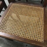 6 Art Deco caned chairs