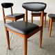 Mid-Century Modern 1960’s dining table and chairs set by Schreiber Furnitur