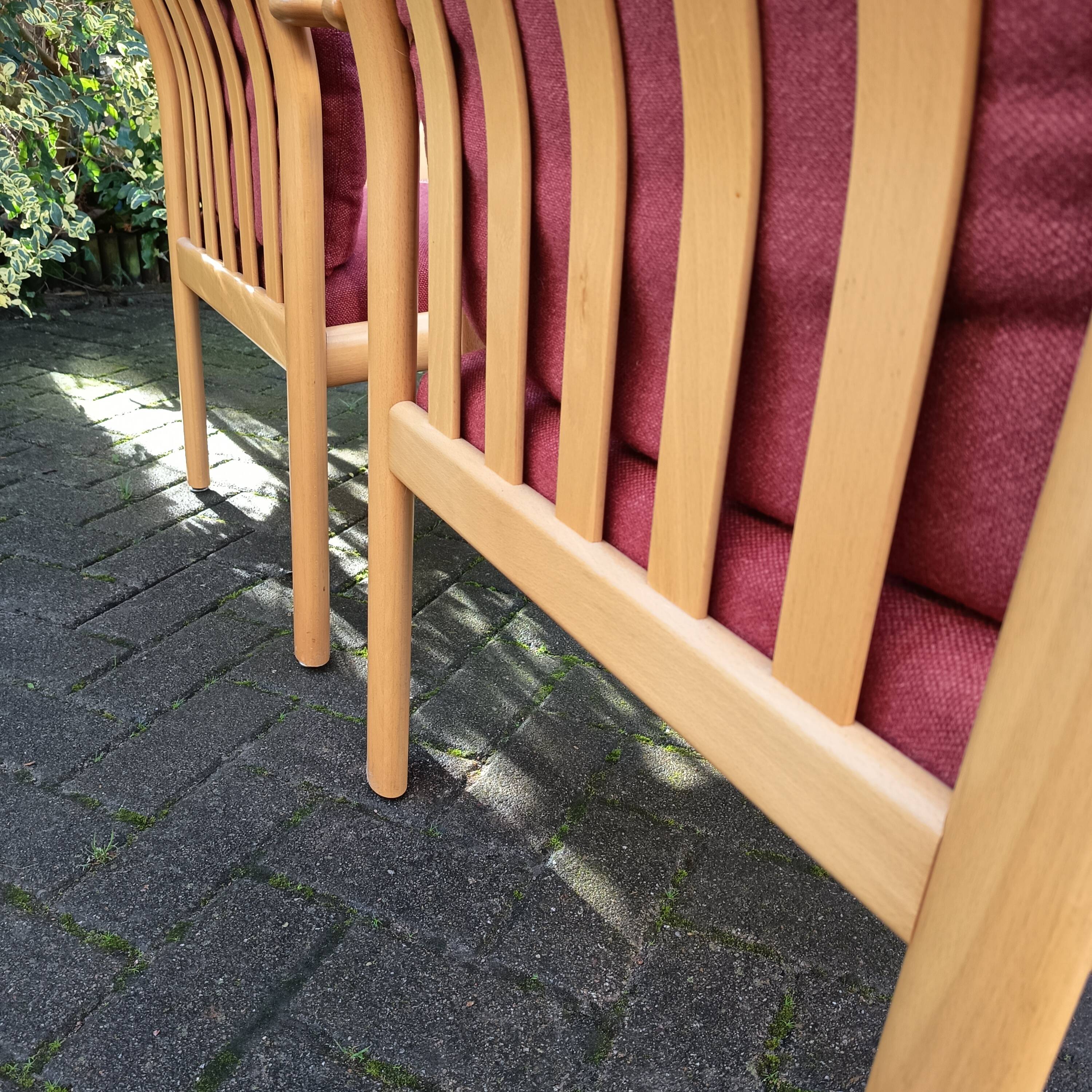 Pair of Danish armchairs, 1980