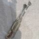 800 silver sugar tongs Minerva Louis XVI style goldsmith Pierre Bezon