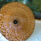Wicker hanging lamp