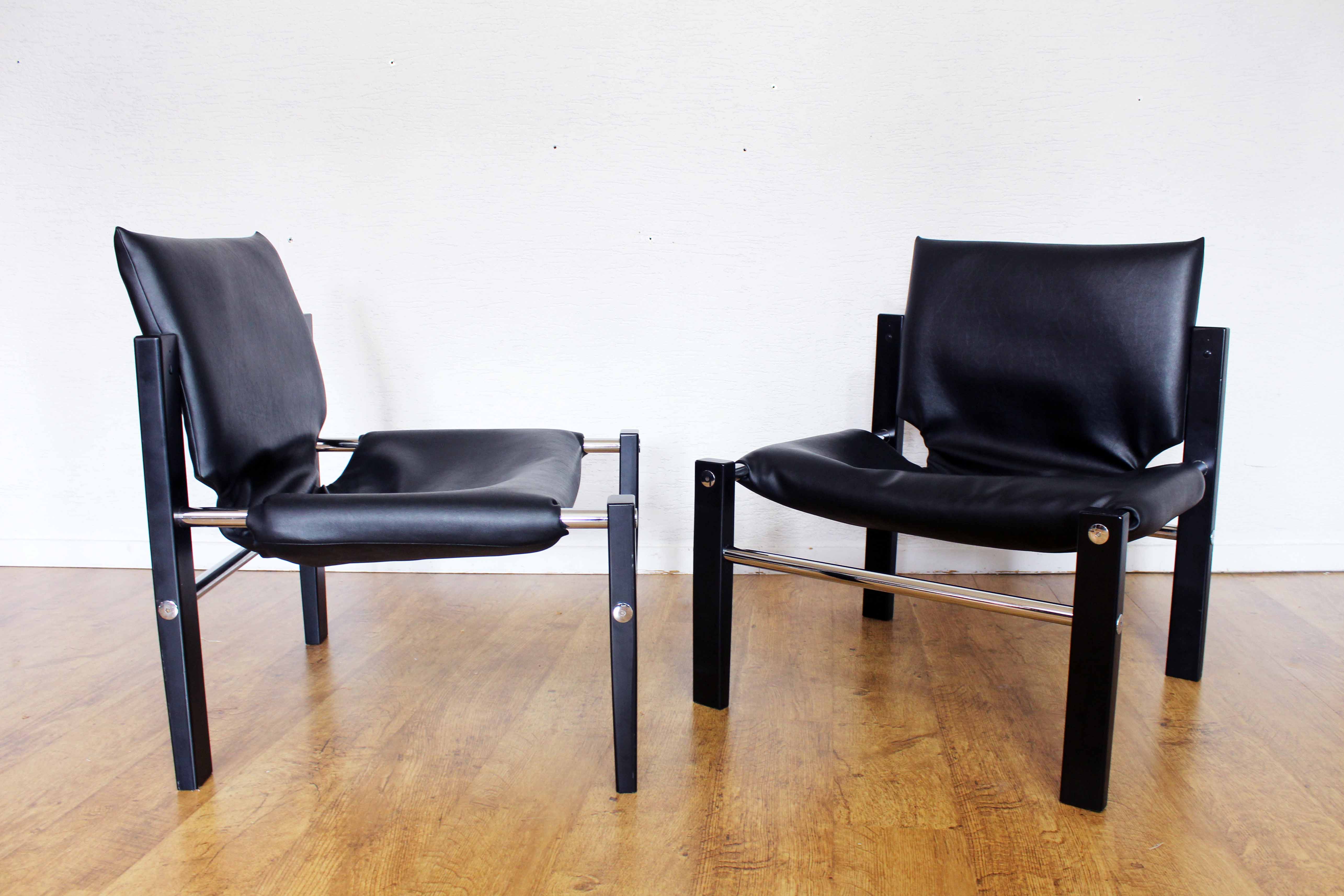 Paire de fauteuils de Maurice Burke pour Arkana