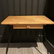 Small vintage children's desk, designed by Jacques Hitier.