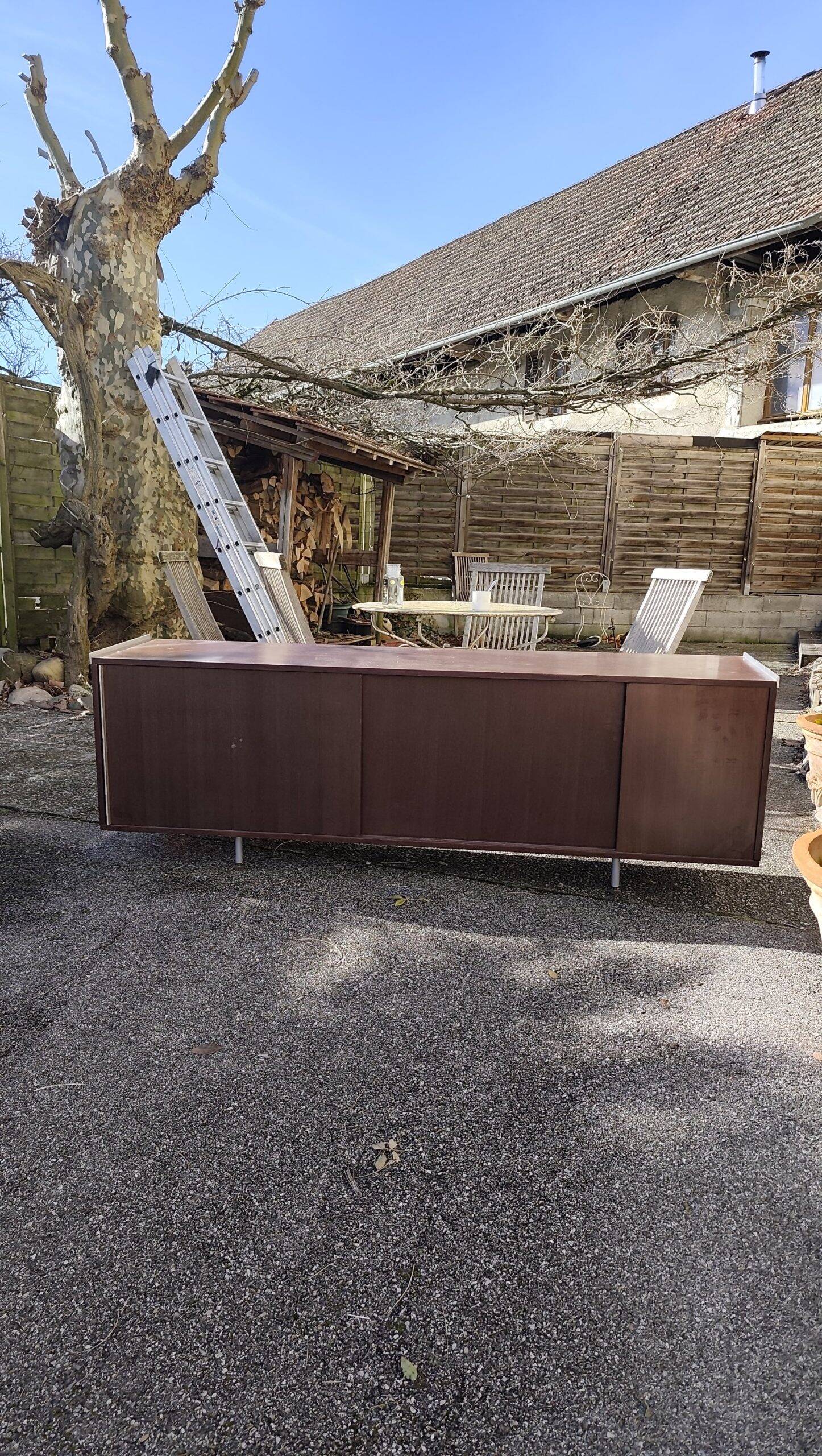 Reversible italian sideboard