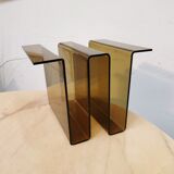 Vintage magazine door Plexiglas 1970