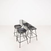 Set of 4 barstools by Harry Bertoia for Knoll, 1980