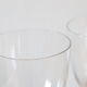 Set of 3 wine glasses, crystal